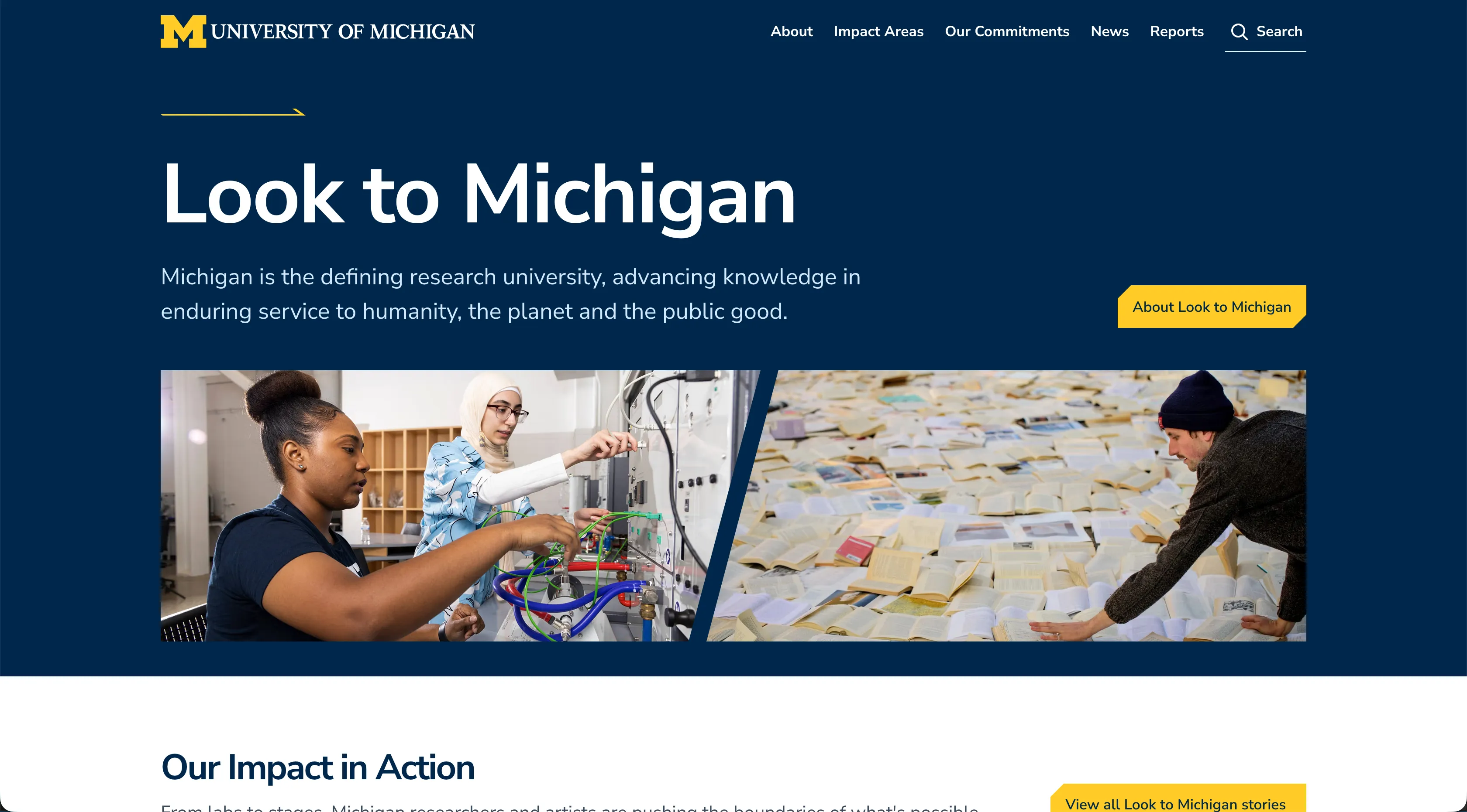 Look to Michigan